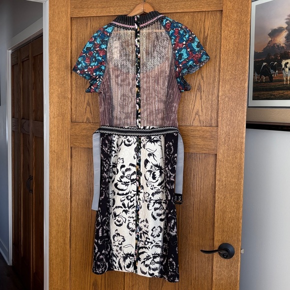 Floral Patchwork Midi Dress - Picture 2 of 6